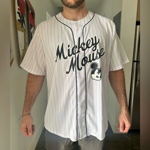 Disney Mickey Mouse Men's Baseball Jersey